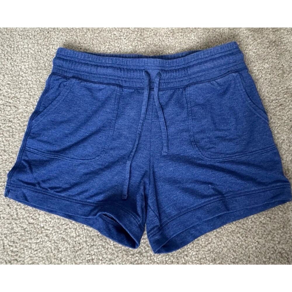 32 Degrees Cool Drawstring Casual Blue Shorts Women's Size Small